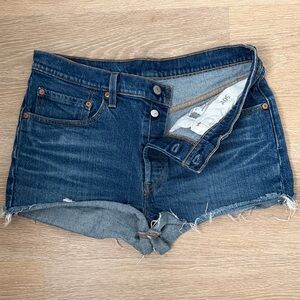 Levi's 501 Blue Jean Shorts